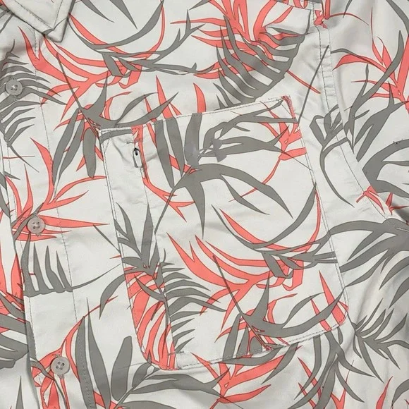 Under Armour UPF 30 Dockside SS Novelty Button Shirt Men's Size 2XL XXL *READ - Picture 4 of 15